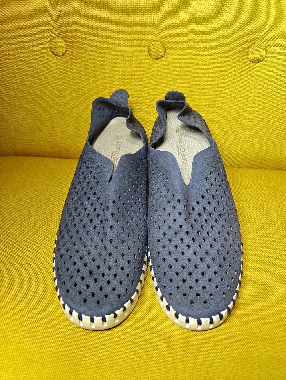 ILSE JACOBSEN Tulip Blue Women's Flats Casual Shoes Size 8 (EU 38) - Picture 2 of 8